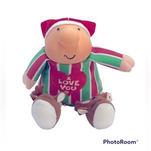 🍄 Vintage 1991 Ziggy Christmas Doll “ I Love You”
